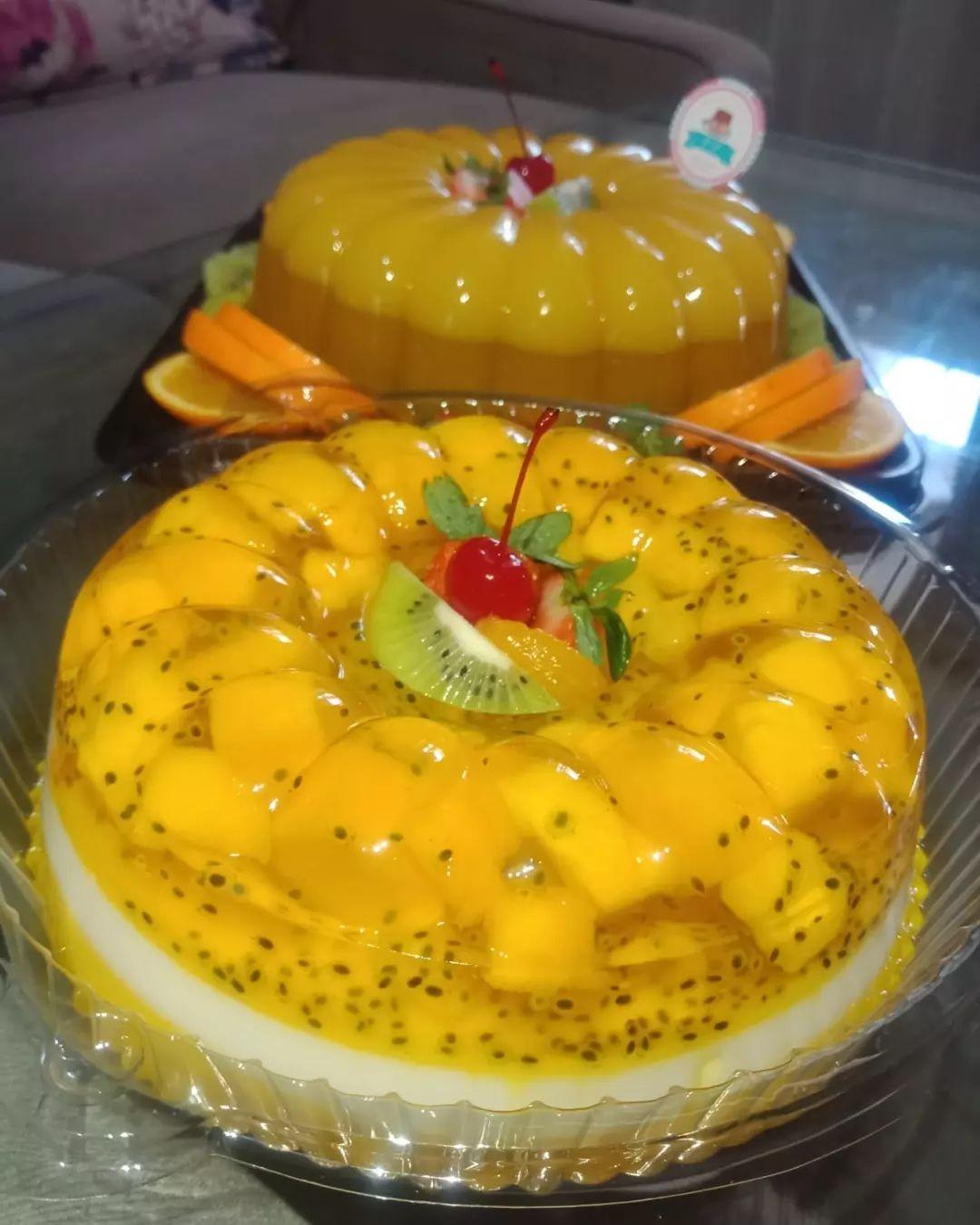 Puding Buah Mangga